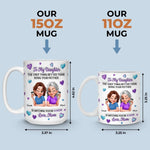 Custom 3D Inflated Effect Printed Mug - Personalized Mother's Day Birthday Gifts For Mom, Daughter - This Is My Favorite Chapter For You