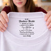 Custom Inside Neck Print T-Shirt - Personalized Best Friend Birthday Gifts For Women, Besties, Sisters, BFF  - Soul Sister, No DNA Needed