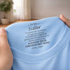 Custom Inside Neck Print T-Shirt - Personalized Birthday Gifts For Brother - Brothers Through Every Storm