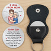 Custom Pocket Hug - Personalized Birthday Gifts For Mom, Daughter, Son - My Love Is With You
