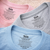 Custom Inside Neck Print T-Shirt - Personalized Birthday Gifts For Mom, Son - Crafted With Love
