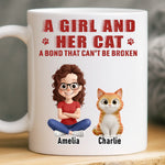 Custom Mug - Personalized Birthday Gifts For Cat Lovers, Cat Mom And Dad - My Cat Runs This House