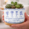 Custom Home Decor Ceramic Plant Pot - Personalized Mother's Day Gifts For Mom, Daughter, Son - Mom You Mean Everything