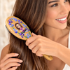 Custom Birth Month Flower Hair Brush - Personalized Thank You Birthday Gifts For Her, Friends, Sisters, Daughters, Mother, Bridesmaid - Always My Girl