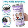 Custom Tumbler - Personalized Birthday Gifts For Daughter - The Love Between Us Never Ends