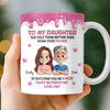 Custom 3D Inflated Effect Printed Mug - Personalized Birthday Gifts For Dad, Daughter - First Hero, Forever Dad