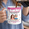 Custom 3D Inflated Effect Printed Mug - Personalized Birthday Gifts For Dad, Daughter - First Hero, Forever Dad