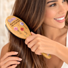 Custom Birth Month Flower Hair Brush - Personalized Best Friend Birthday Gifts For Women, Besties, Sisters, BFF - Best Friends Through Everything