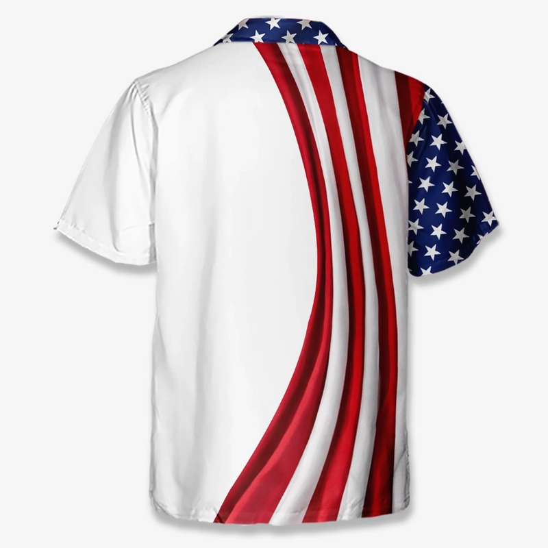 Custom Unisex Tropical Hawaiian Aloha Shirt - Personalized America 250th Anniversary Gifts For Women, Men -  Made For Freedom And Sunshine