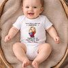 The Best Job In The World, Being My Mommy - Family Personalized Custom Baby Onesie - Mother's Day, Baby Shower Gift, Gift For First Mom