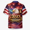 Unisex Tropical Hawaiian Aloha Shirt - America 250th Anniversary Gifts For Women, Men - Let Freedom Shine With Aloha
