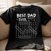 Custom Word Search Puzzle Unisex T-shirt, Premium T-shirt, Hoodie - Personalized Father's Day Birthday Gifts For Dad, Grandpa - Dad Strength Guides Us