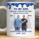 Custom 3D Inflated Effect Printed Mug - Personalized Birthday Gifts For Son - Always Be My Little Boy