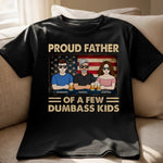 Custom Unisex T-shirt, Premium T-shirt, Hoodie - Personalized Birthday Gifts For Dad, Grandpa - Dad My Guiding Star