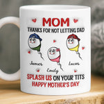 Custom 3D Inflated Effect Printed Mug - Personalized Funny Mother's Day Birthday Gifts For Mom - For The Mom Who Gets It