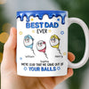 Custom 3D Inflated Effect Printed Mug - Personalized Funny Father's Day Birthday Gifts For Dad - Your Love Has Shaped Me