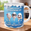 Custom 3D Inflated Effect Printed Mug - Personalized Funny Mother's Day Birthday Gifts For Mom - The Chaos Squad Says Hi