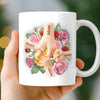 Custom 3D Inflated Effect Printed Mug - Personalized Mother's Day Birthday Gifts For Mom, Grandma - The Best Part Of Me