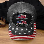 Custom Hat, All Over Print Classic Cap - Personalized Father's Day Birthday Gifts For Dad, Grandpa - Blessed Beyond Measure