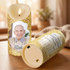 Custom Photo LED Candle - Personalized Memorial Sympathy Gifts For Loss Of Mom, Dad - Always Loved Never Forgotten