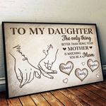 Custom Horizontal Poster - Personalized Mother's Day Birthday Gifts For Daughter - My Greatest Joy
