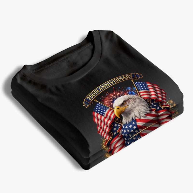 Unisex T-shirt, Premium T-shirt, Hoodie - America 250th Anniversary Gifts For Men And Women - Half A Millennium Of Courage