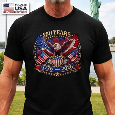 Unisex T-shirt, Premium T-shirt, Hoodie - America 250th Anniversary Gifts For Men And Women - Legacy Of Liberty