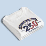 Unisex T-shirt, Premium T-shirt, Hoodie - America 250th Anniversary Gifts For Men And Women - Patriot Since Day One