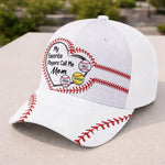 Custom Hat, All Over Print Classic Cap - Personalized  Birthday Gifts For Mom, Dad - Everything I Am Is Because Of You
