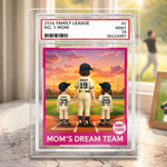 Custom Rectangle Shaped Acrylic Plaque - Personalized Mother's Day Gifts For Mom, Grandma - Just One More Game Mom