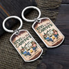 Custom Keychain - Personalized Anniversary Wedding Gifts For Husband And Wife, Him And Her, Campers - Keys To The Camper