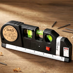 Custom Laser Level Tool - Personalized Father's Day Birthday Gifts For Dad, Grandpa - Crafting Moments With Precision