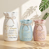 Custom Flower Vase With Ribbon - Personalized Mother's Day Birthday Gifts For Daughter - You Hold Love So Beautifully