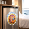 Custom Cruise Ship Door Magnet - Personalized Summer Vacation And Travel Gifts For Husband And Wife, Him And Her - Together Is My Favorite Place