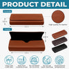 Custom PU Leather Eyeglass Case - Personalized Father's Day Birthday Gifts For Dad, Grandpa - To Us, You Are The World