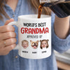 Custom Photo Mug - Personalized Mother's Day, Baby Shower, Gender Reveal Gifts For New Moms, New Grandma - The Boss, The Legend, Grandma
