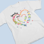 Custom Unisex T-shirt, Premium T-shirt, Hoodie - Personalized Mother's Day Gifts For Mom, Grandma - Blessed To Be Their Grandma