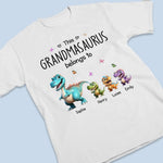 Custom Unisex T-shirt, Premium T-shirt, Hoodie - Personalized Mother's Day Gifts For Mom, Grandma - My Favorite Little Dinos