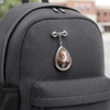 Custom Photo Teardrop Pin - Personalized Memorial Sympathy Graduation Gifts For Him, Her - Walking With You Today And Always