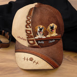 Custom Hat, All Over Print Classic Cap - Personalized Birthday Gifts For Dog Lovers, Dog Dad And Mom - Forever Loved By Wagging Tails