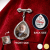 Custom Photo Teardrop Pin - Personalized Memorial Sympathy Graduation Gifts For Him, Her - Your Love Lives On