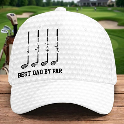Custom Hat, All Over Print Classic Cap - Personalized Birthday Golf Gifts For Men, Women - Just One More Round