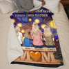 Custom Blanket - Personalized Mother's Day Gifts For Mom, Grandma - Her Heart Holds Us All