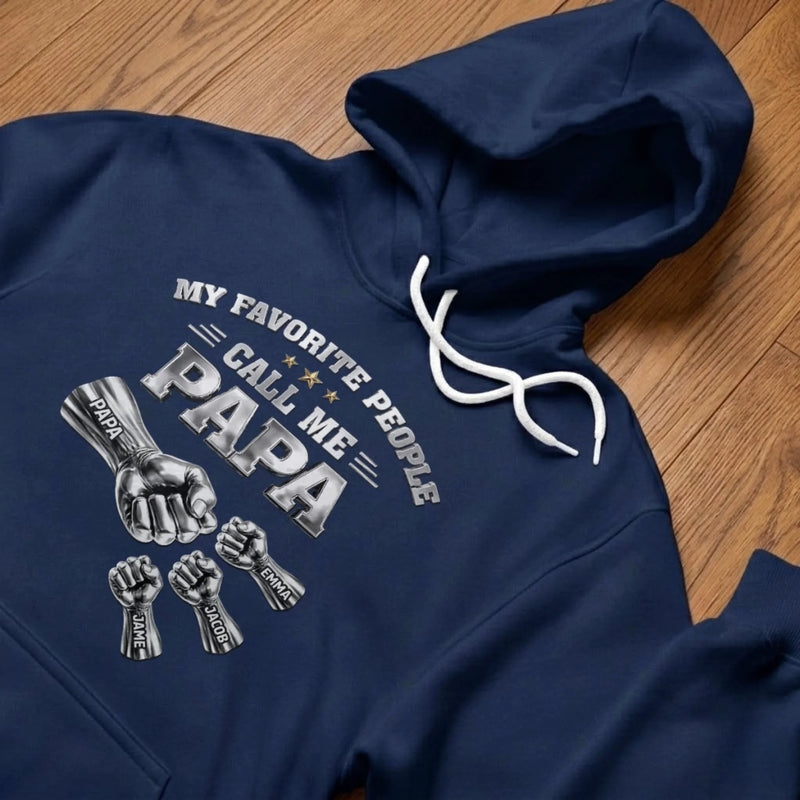 Custom Unisex T-shirt, Premium T-shirt, Hoodie - Personalized Father's Day Birthday Gifts For Dad, Grandpa - My Forever Hero