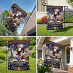 Custom Flag - Personalized America 250th Anniversary Gifts For Dog Lovers, Dog Dad And Mom - Stars, Stripes And Wagging Tails