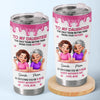 Custom 3D Inflated Effect Printed Tumbler - Personalized Mother's Day Gifts For Daughter - Forever Proud To Be Your Mom