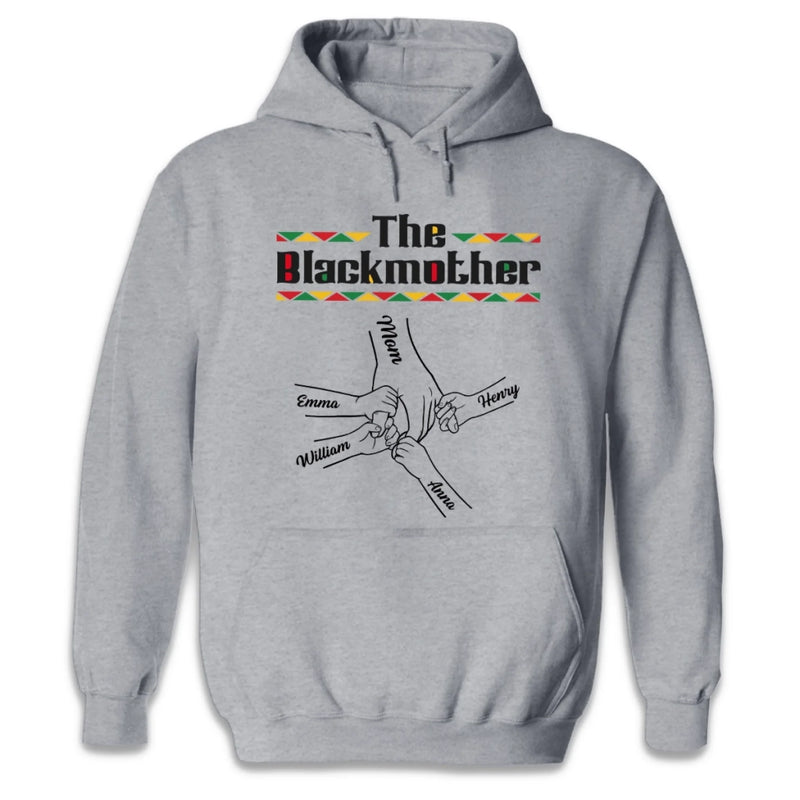 Custom Unisex T-shirt, Premium T-shirt, Hoodie - Personalized Mother's Day Birthday Gifts For Mom, Grandma - The Blackmother