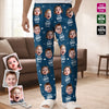 Custom Photo Pajama Pants - Personalized Mother's Day, Father's Day Gifts For Mom, Grandma, Dad, Grandpa - Family Love Never Sleeps Ever