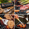 Custom Photo BBQ Tool Set With Storage Bag - Personalized Father's Day Birthday Gifts For Dad, Grandpa - Grilling Buddies