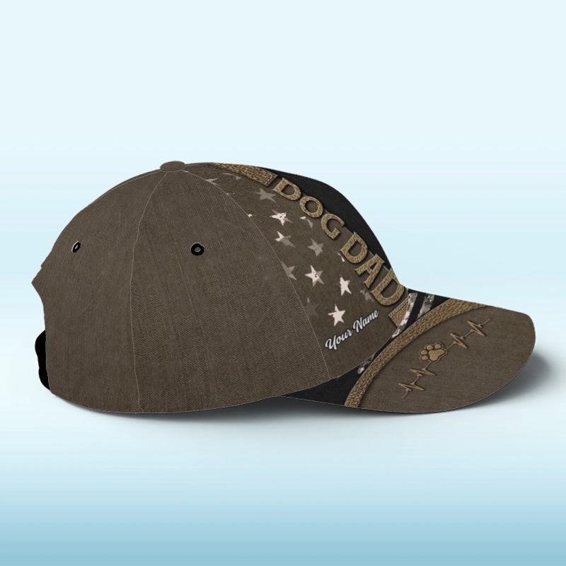 Dogs Serve Us In Return For Scraps - Dog Personalized Custom Hat, All Over Print Classic Cap - Father's Day, Gift For Pet Owners, Pet Lovers